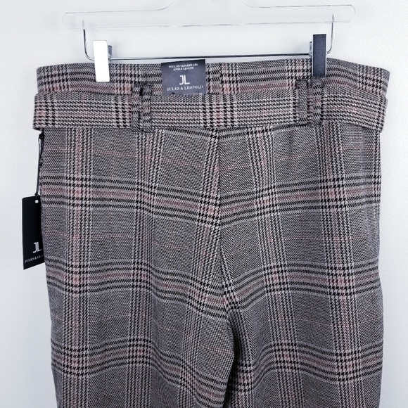 Jules & Leopold Houndstooth Plaid Pants NWT size XL - Picture 7 of 10